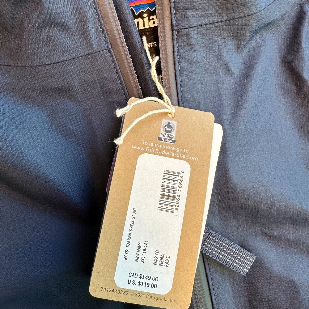 Patagonia Boys' Torrentshell 3L Jacket